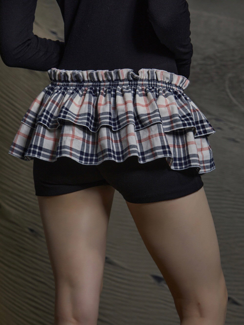 【GATELESS】PLEATS SKIRT BELT