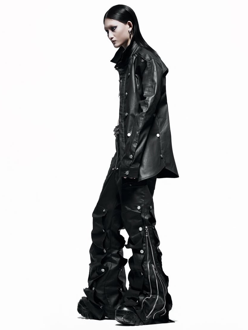 【RICH】Multi Button Denim Jacket