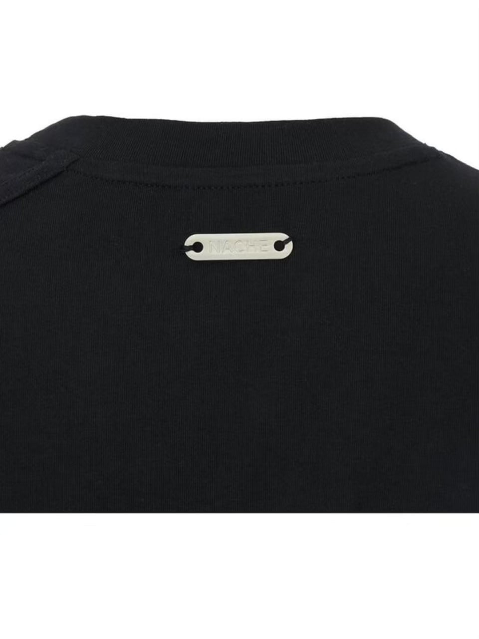 【NACHE】ASYMMETRIC LINE T-SHIRT