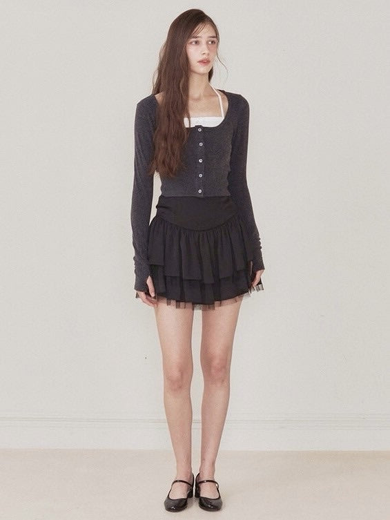 【NOTYOURROSE】Luna cardigan set