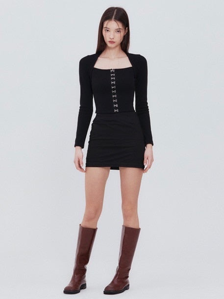 【NOTYOURROSE】Hook square top