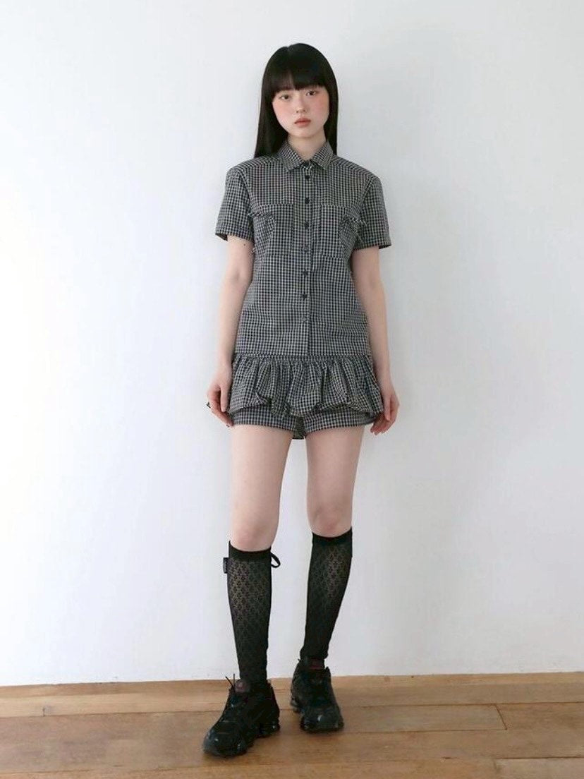 【Uglyshadow】PUMPKIN SKIRT PANTS