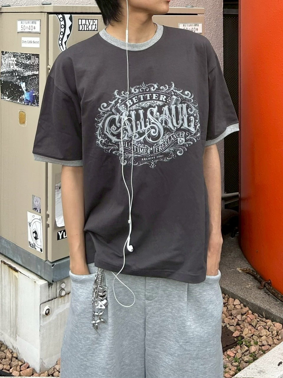 受注制【youll】essential linger tee (3color)