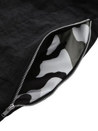 【roaringrad】ZIPPER SAGGING BERMUDA PANTS