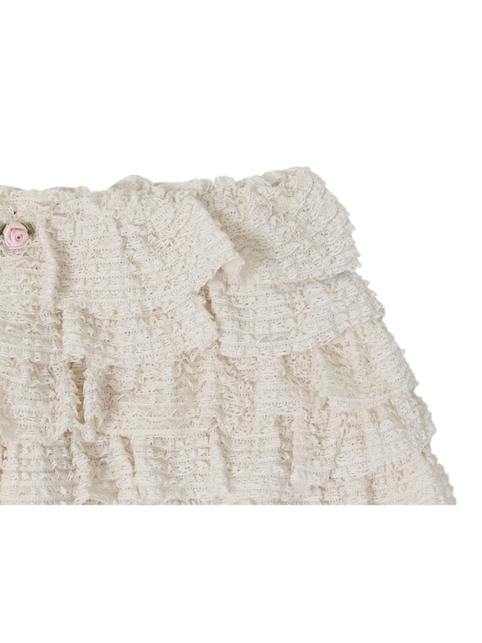 【CRANK】LACE CANCAN SKIRT PANTS