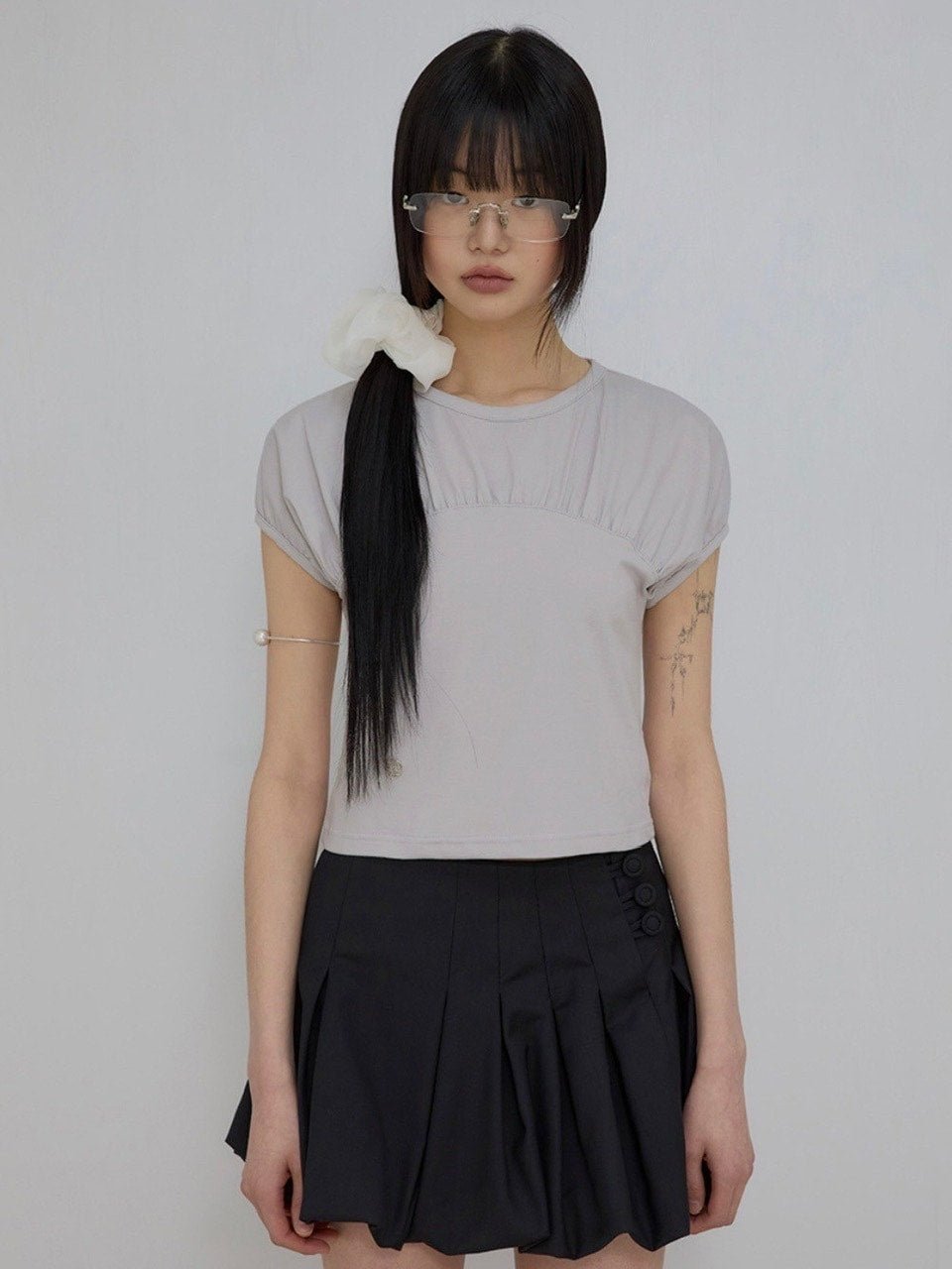 【FLAREUP】Kaya Shirred T-Shirt