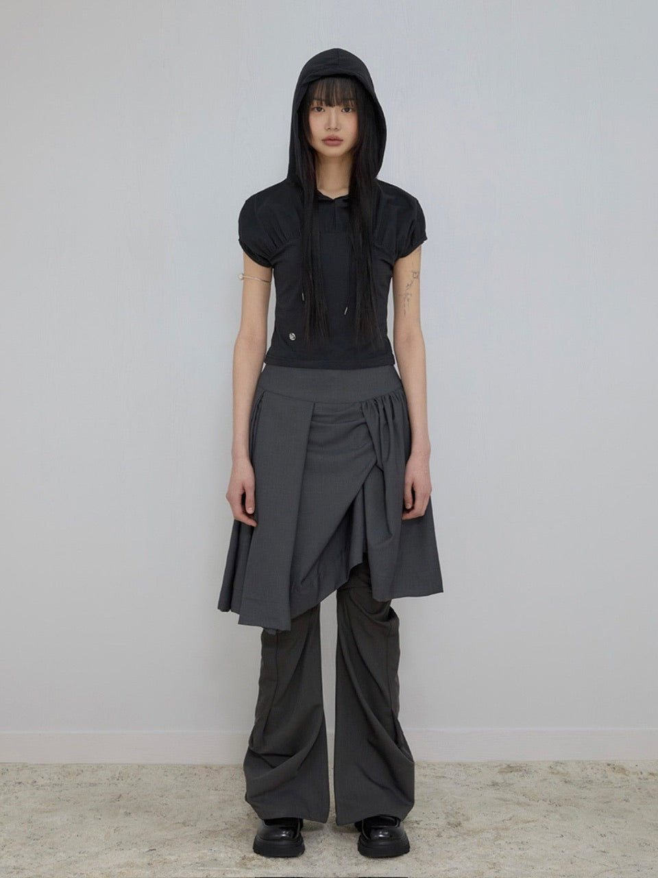 【FLAREUP】Kaya Shirred Hoodie