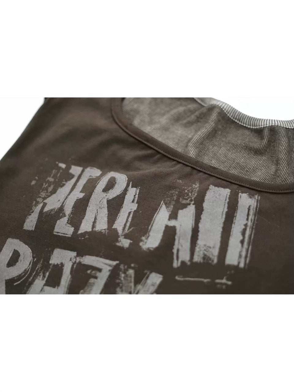 【Cest Nous】Brown Two-Piece Camisole