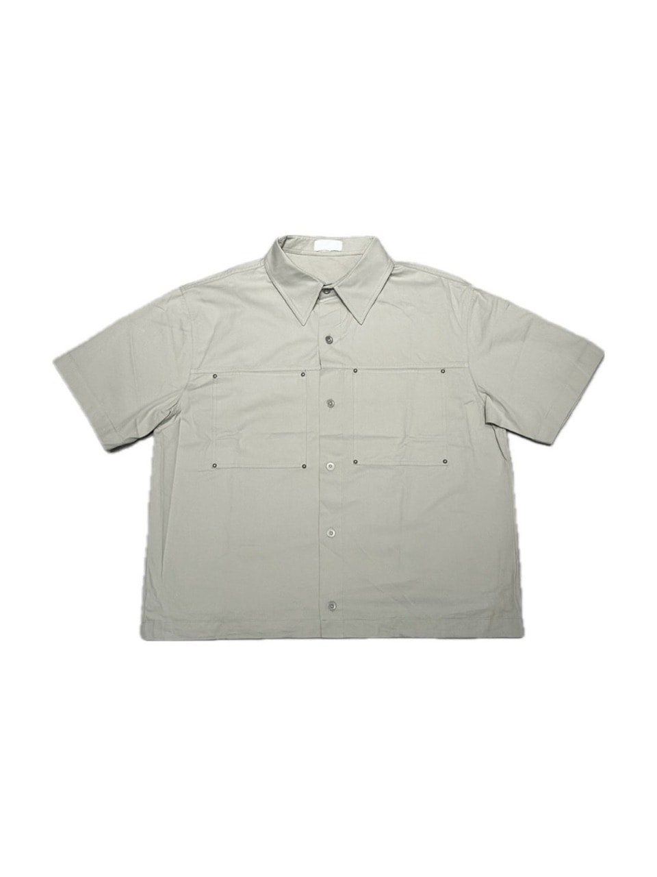 受注制【youll】rib cotton shirt jacket (2color)