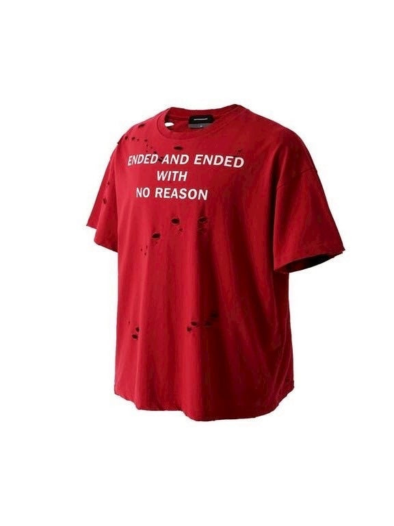 【roaringrad】DAMAGE LETTERING T-SHIRTS / 【ロアリングラド】ダメージロゴ半袖Tシャツ