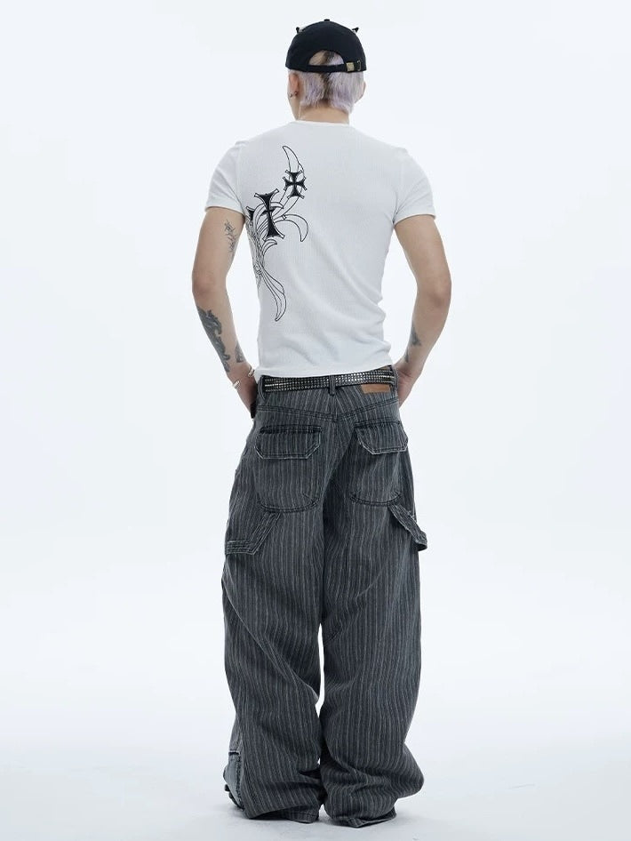 【DND4DES】HONEYSUCKLE CROSS T-SHIRT