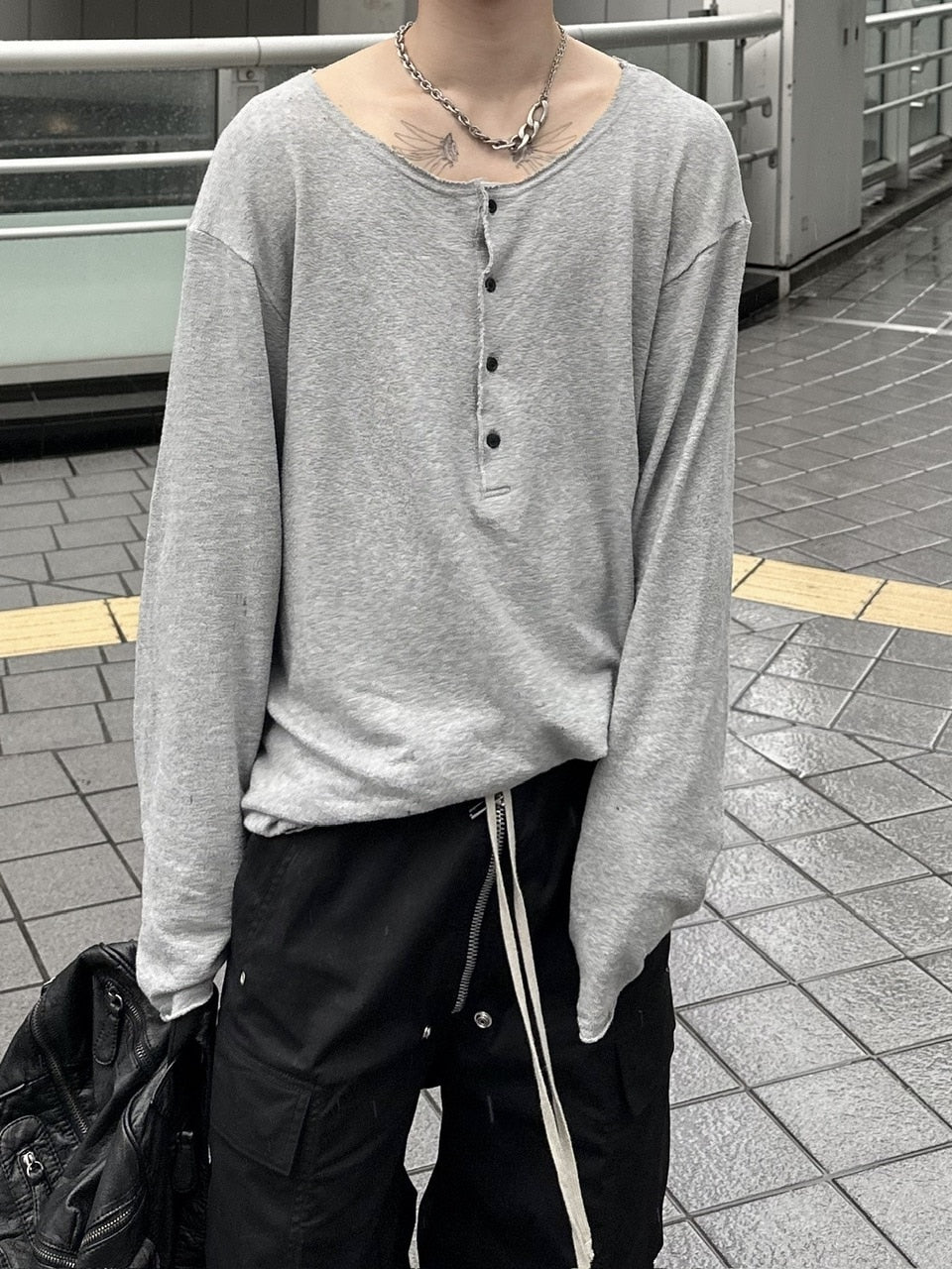 【CHIKASHITSU PLUS HIGH】Dual chain necklace