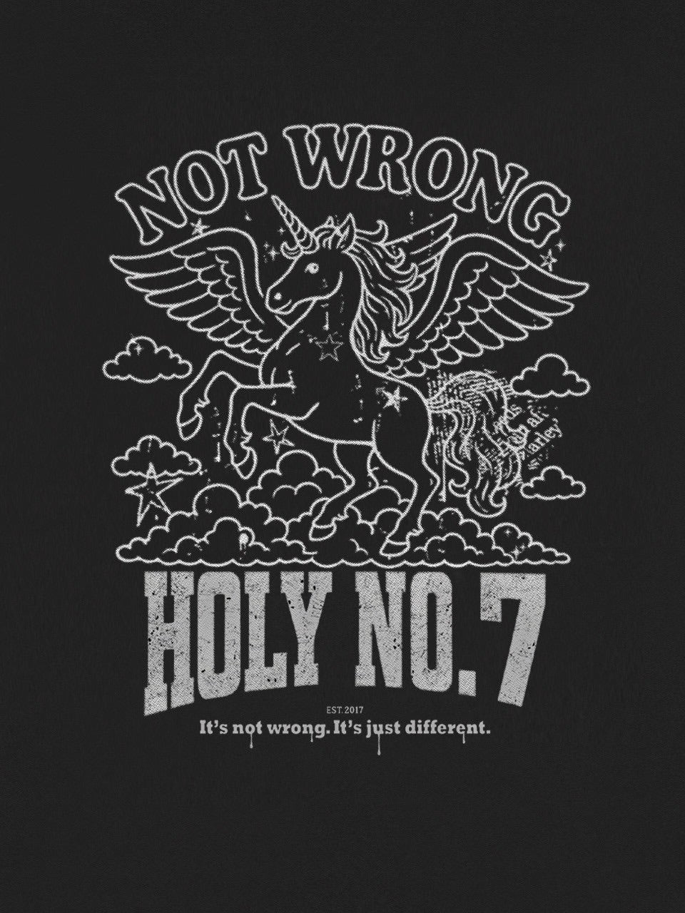 HOLY NUMBER 7】Graphics Archive Short Sleeve T-Shirt 4 – PRESSING