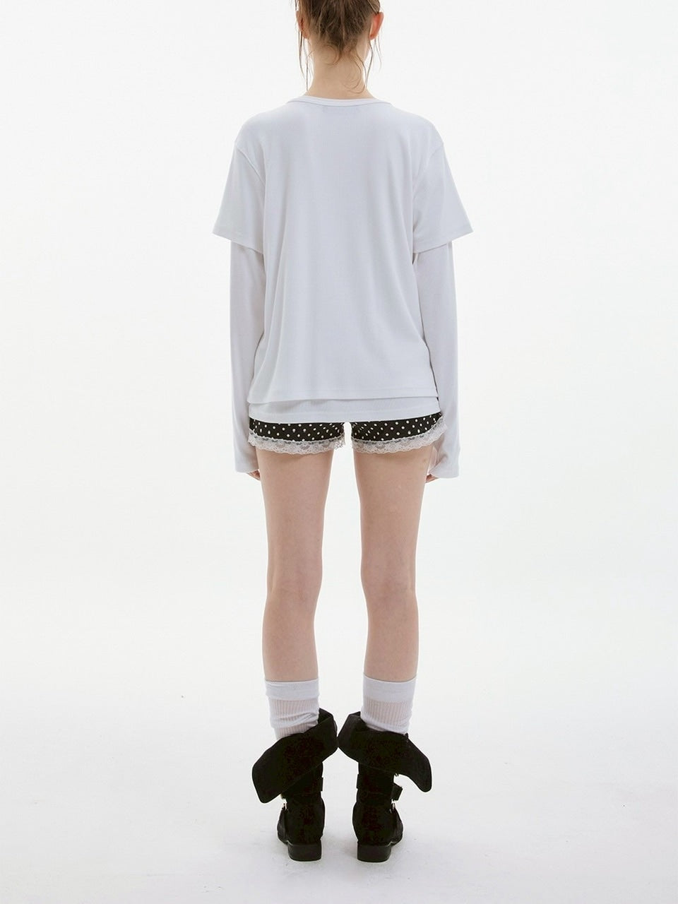 【ESC STUDIO】soft double t-shirt/ 【イーエスシーステュディオ】ソフトダブル長袖Tシャツ