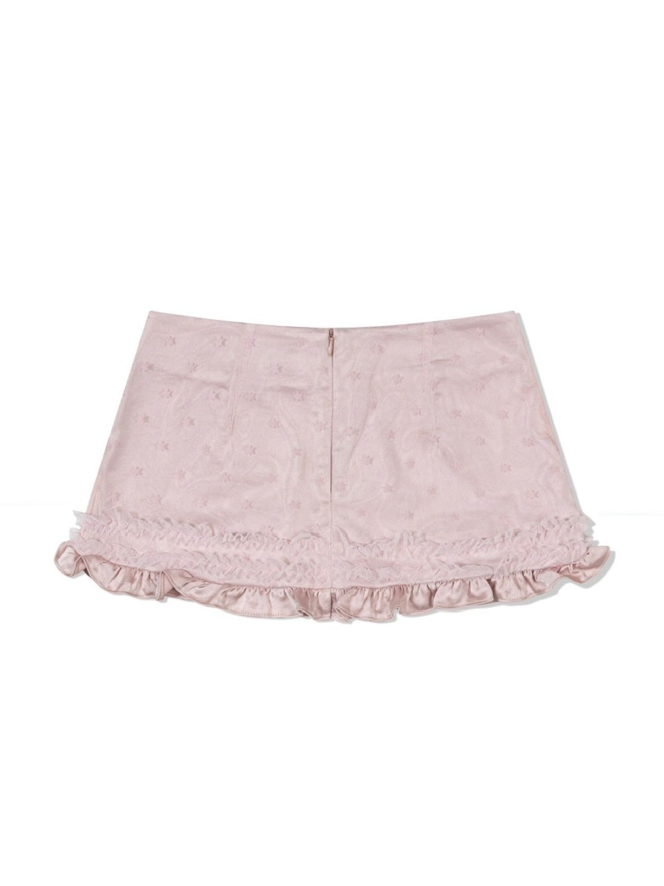 【Uglyshadow】 MESH STAR RUFFLE MINI SKIRT / 【アグリーシャドウ】メッシュスターラッフルミニスカート