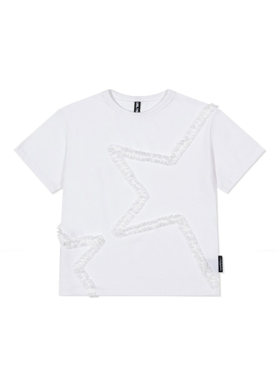 【Uglyshadow】STAR BASIC T-SHIRT / 【アグリーシャドウ】スターベーシック半袖Tシャツ