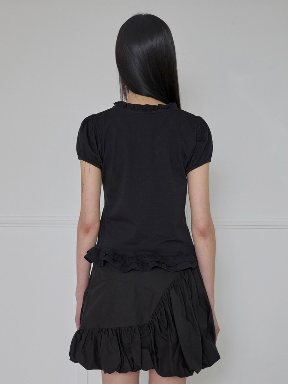 【FLAREUP】Muta Frill Puff T-Shirt