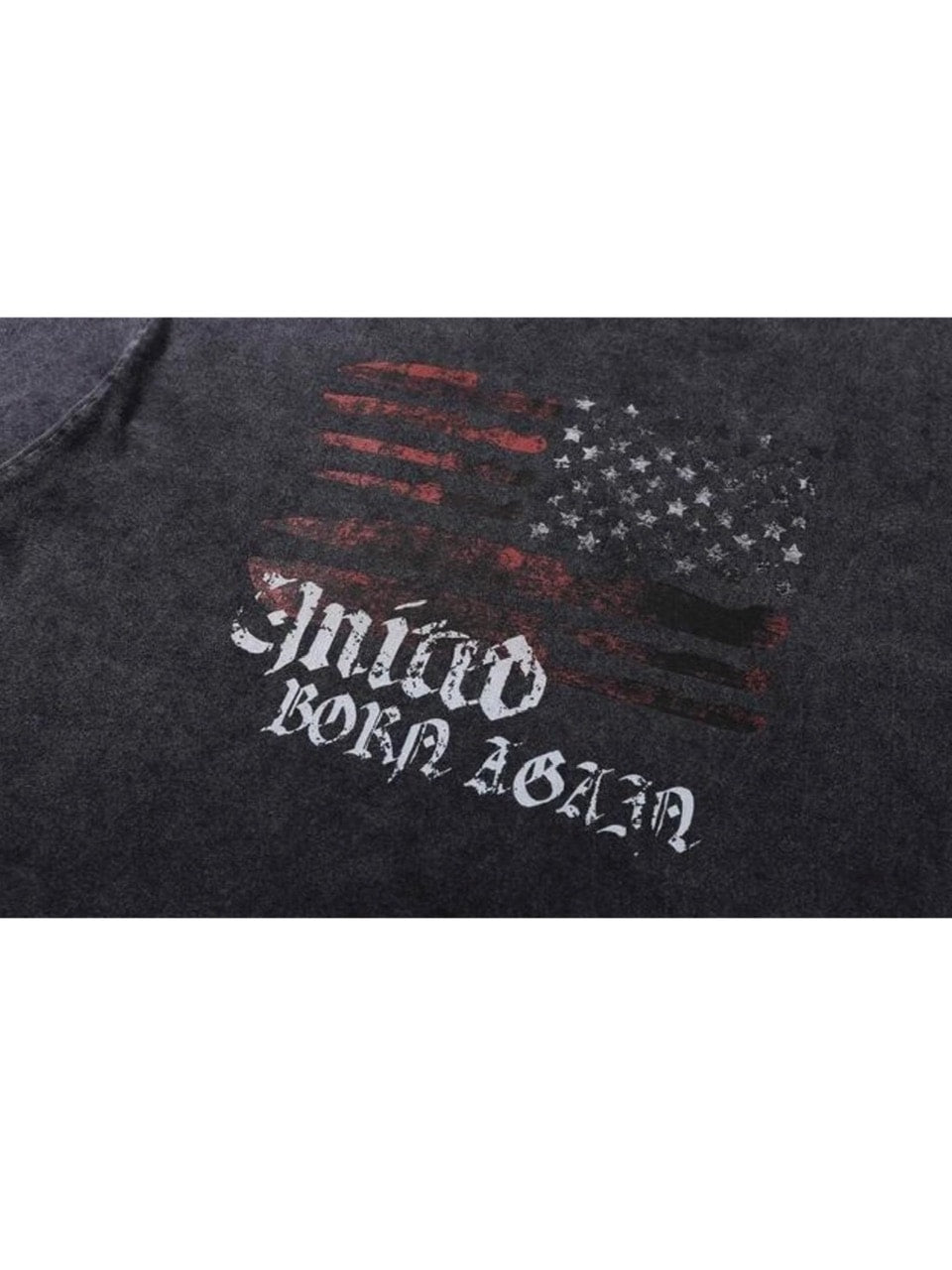 【roaringrad】FLAG WASHED OVER T-SHIRT / 【ロアリングラド】フラッグウォッシュドオーバーサイズ半袖Tシャツ