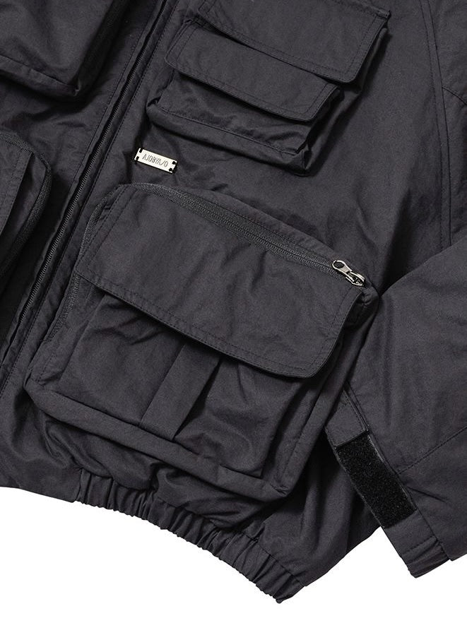 【AJOBYAJO】Cargo Nylon Short Jacket / 【アジョバイアジョ】カーゴナイロンショートジャケット
