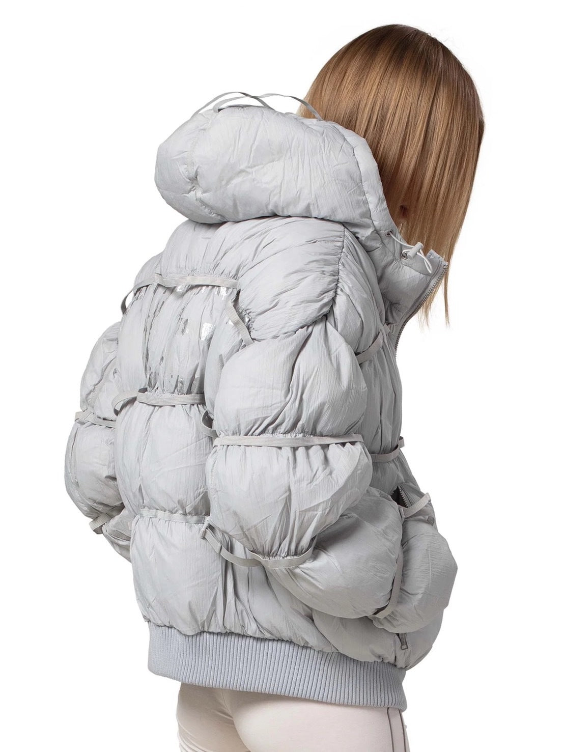 【RACER WORLDWIDE】Puffer Jacket X【レーサーワールドワイド】パファーダウンジャケット