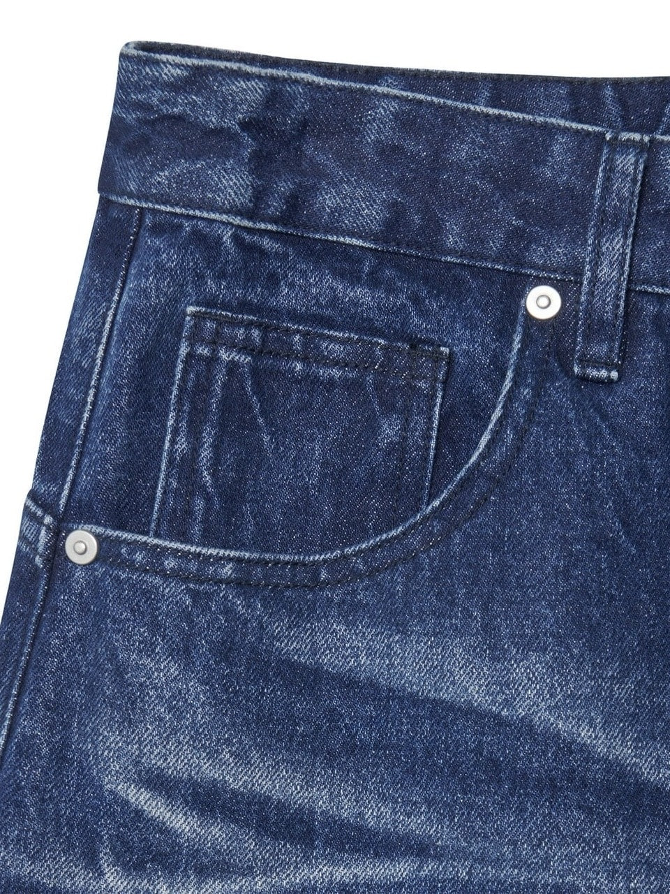 【NOMANUAL】 WASHED JUMBO DENIM PANTS