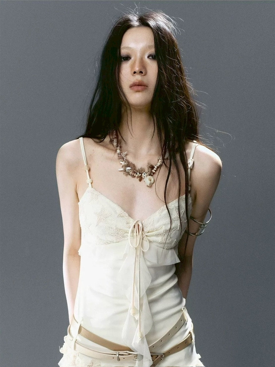 【Cest Nous】Fringe Star Necklace / 【セヌー】フリンジスターネックレス