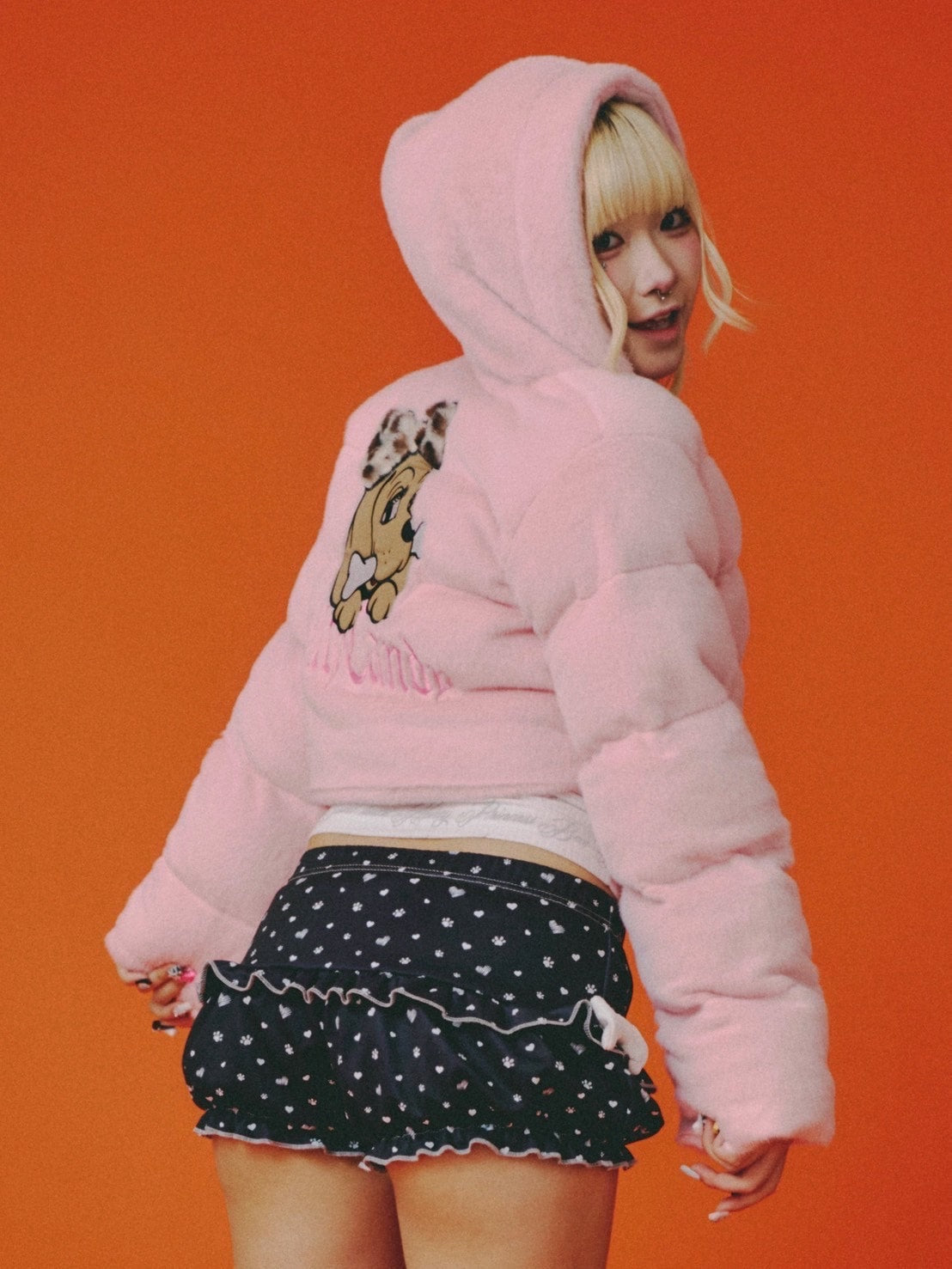 【GALFY】ギャルもこふわブルゾン