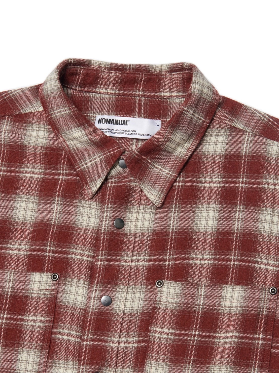 【NOMANUAL】FLANNEL CHECK SHIRT JACKET