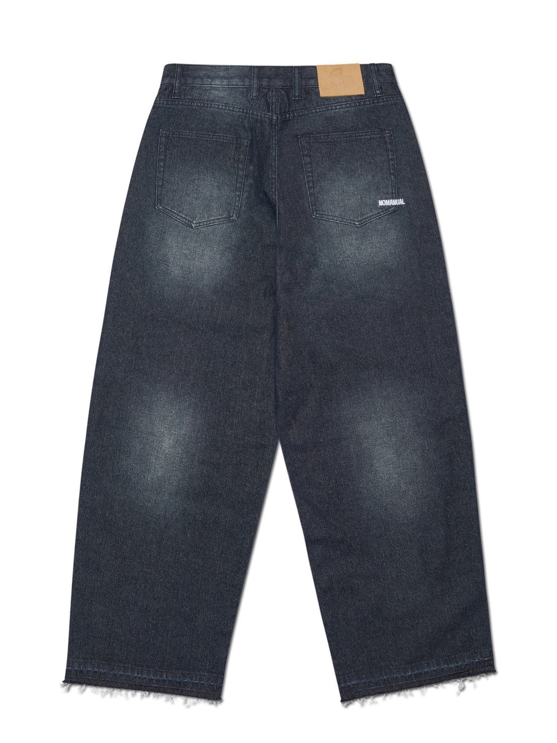 【NOMANUAL】DESTROYED LAYER DENIM PANTS