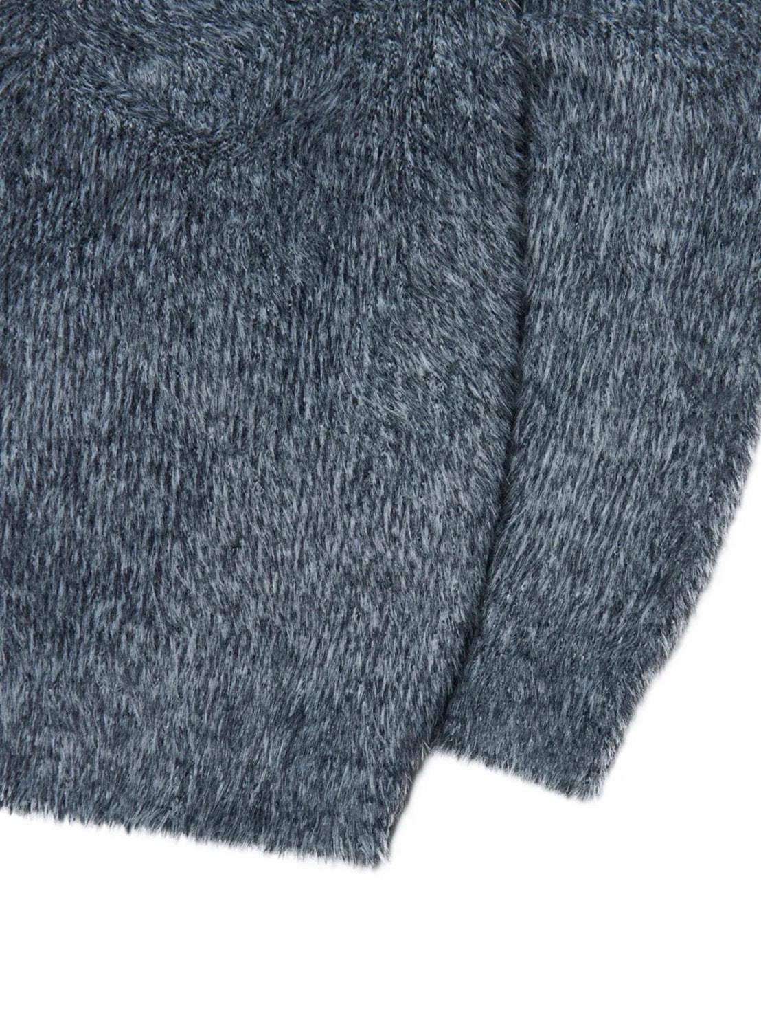 【NOMANUAL】FUZZ HAIRY KNIT