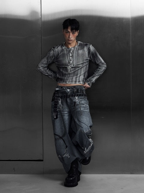 【Rosen Kreuz】TIGHT RIB LONG SLEEVE