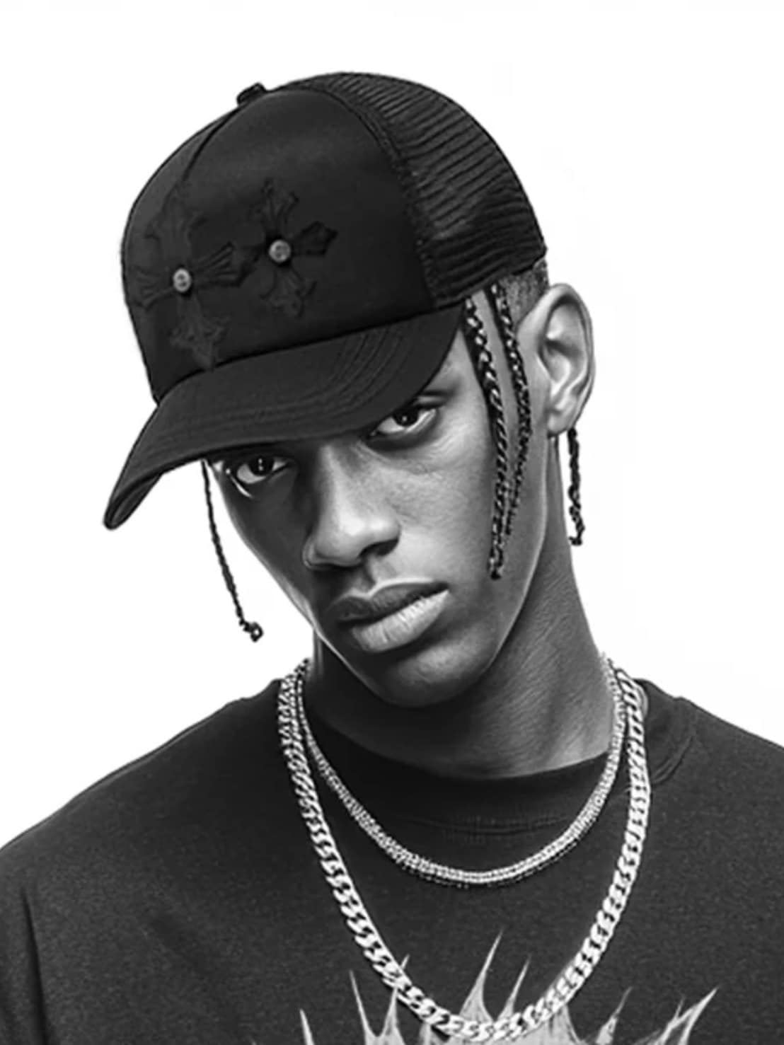 1/30 再入荷【SUPPLIER】Cross Leather Patch Mesh Cap / 【サプライヤー】クロスパッチメッシュキャップ