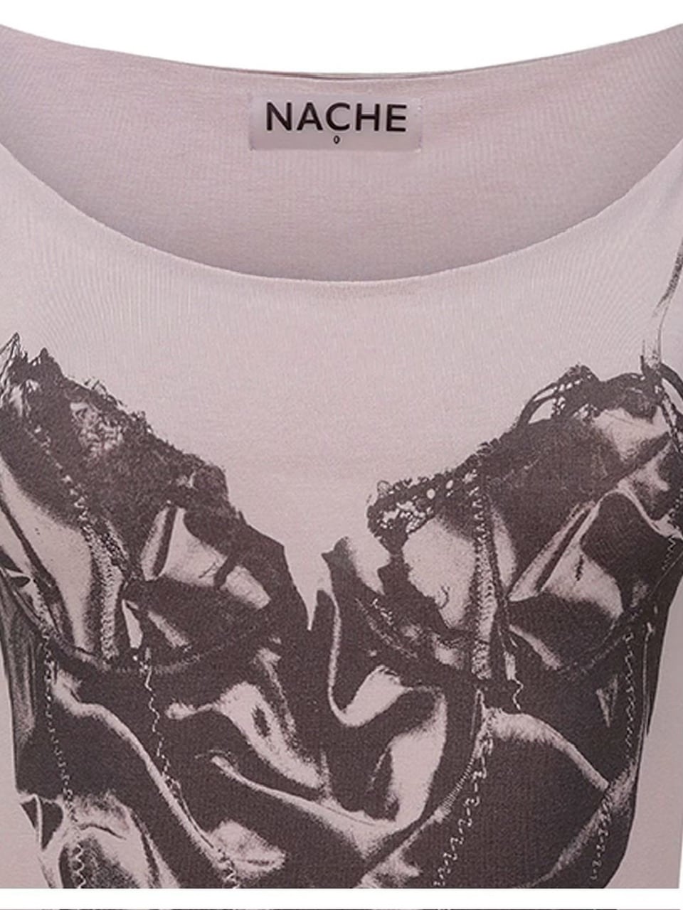 【NACHE】SLIP X-RAY PRINTED T-SHIRT