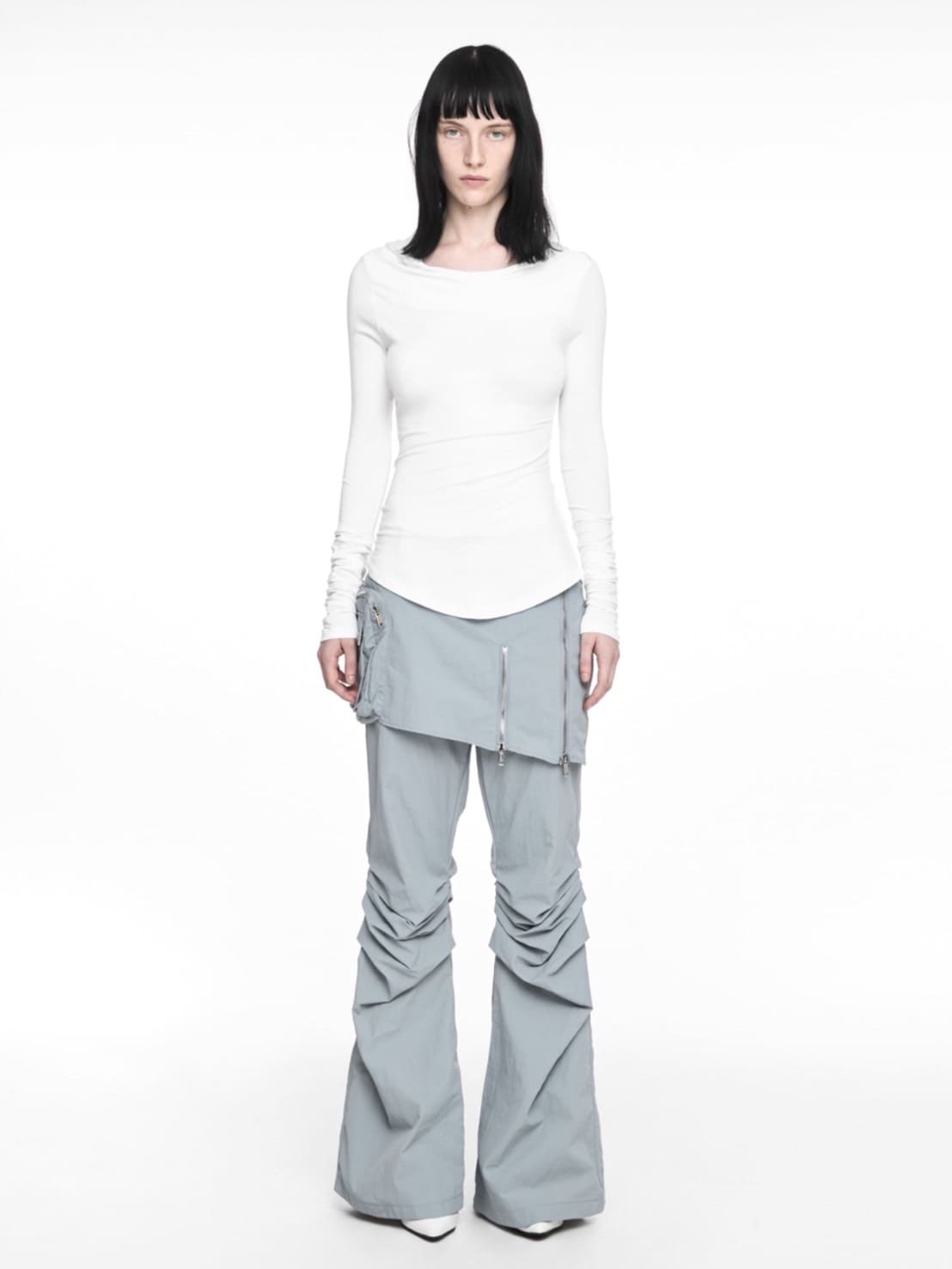 【NACHE】BASIC HOODIE LONG SLEEVE