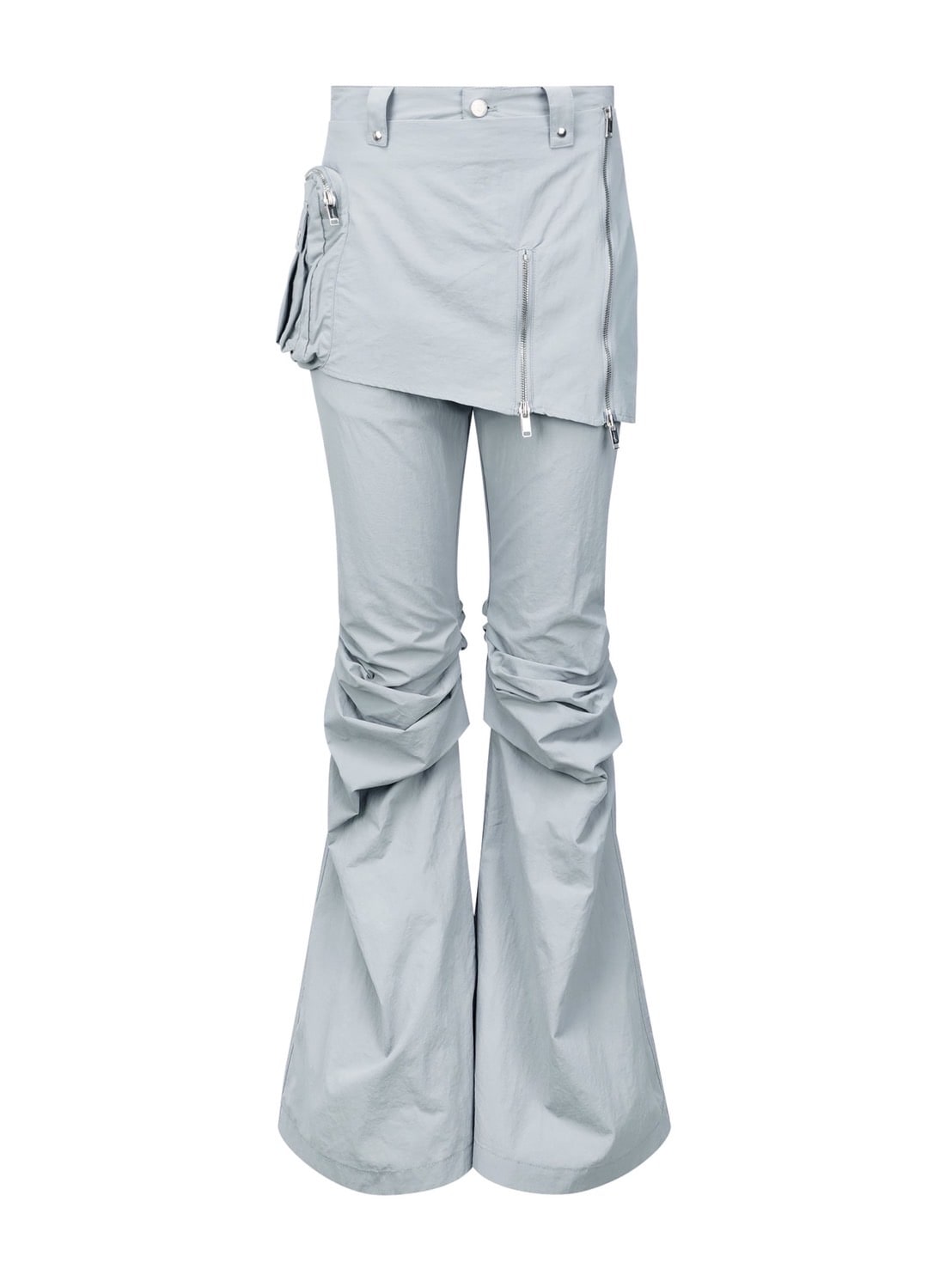 【NACHE】BOOTS CUT SKIRT PANTS (UNISEX)