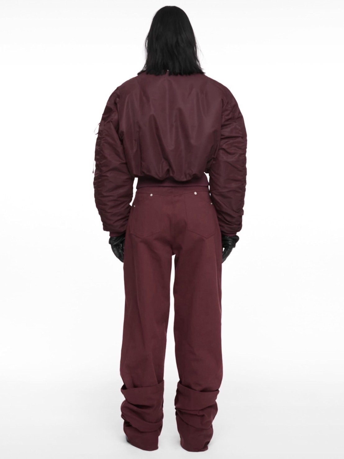 【NACHE】REVERSE COTTON PANTS