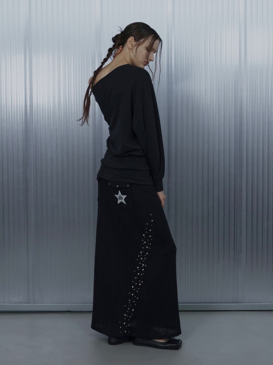 【SETUP‐EXE】BOLD LETTERING LOOSE TOP / 【セットアップエグゼ】ボールドレタリングルーズ長袖Ｔシャツ