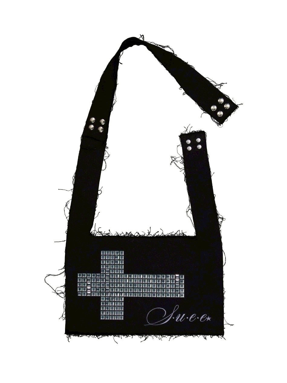 【SETUP‐EXE】TWO-WAY RAW CROSSBAG / 【セットアップエグゼ】ツーウェイロークロスバッグ