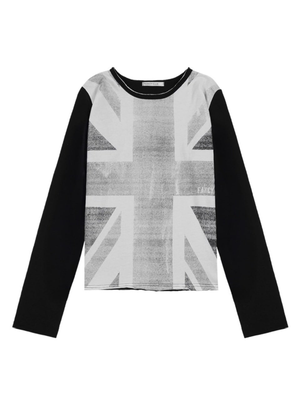 【FANCY CLUB】UNION JACK LONG SLEEVE / 【ファンシークラブ】ユニオンジャック長袖Ｔシャツ