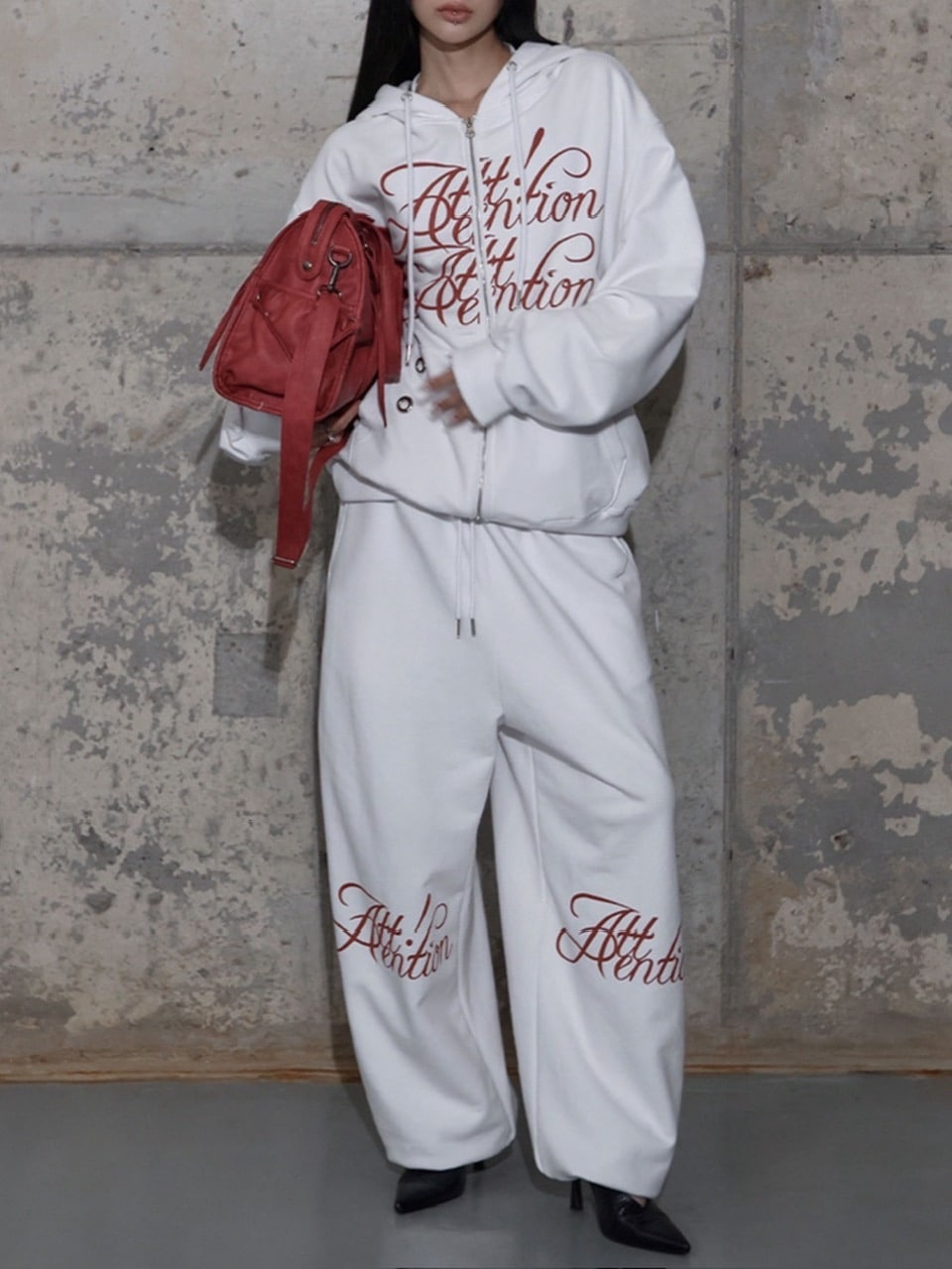 【FANCY CLUB】ATTENTION SWEATPANTS / 【ファンシークラブ】アテンションスウェットパンツ