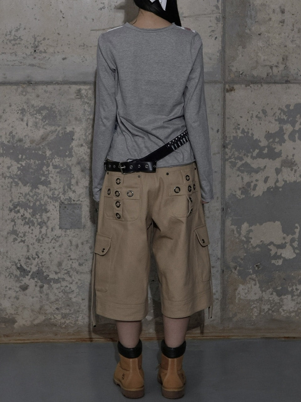 【FANCY CLUB】CROSS POCKET BERMUDA PANTS / 【ファンシークラブ】クロスポケットバミューダパンツ