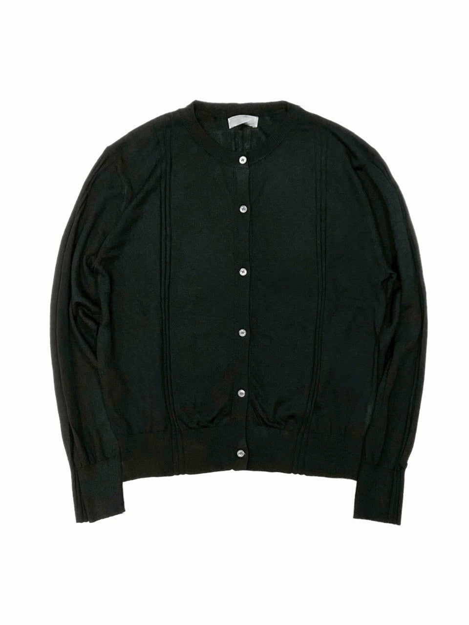 受注制【Chikashitsu +】wool blend cardigan / 【チカシツプラス】ウールブレンドカーディガン (2color)
