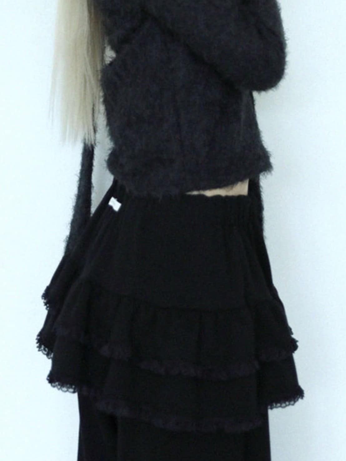 12/21 20:00 再販【Uglyshadow】LACE CANCAN PANTS