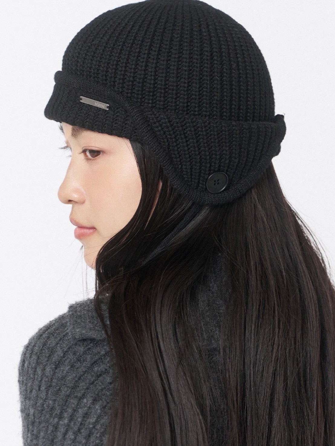 【Miseki seoul】Button trooper hat