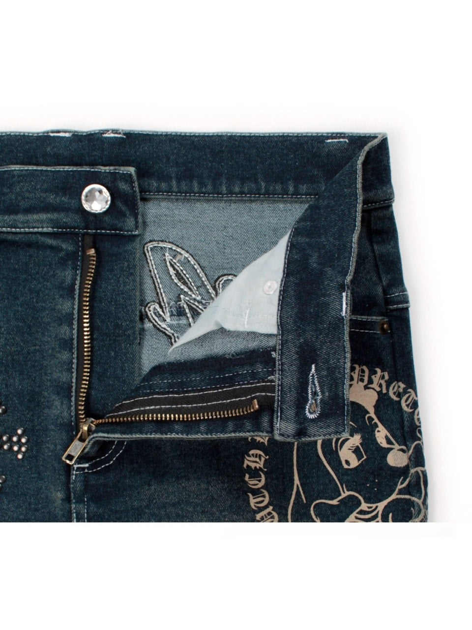 【GALFY】ぎゃるちゃんファーデニムミニ