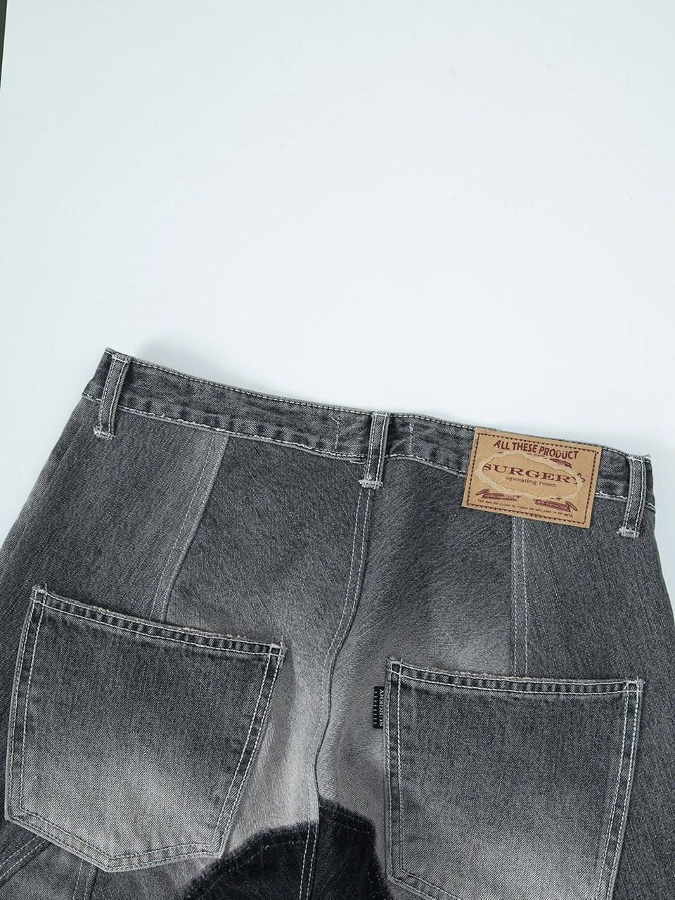 【SURGERY】surgery rebuild denim boot-cut pants / 【サージェリー】サージェリー リビルド デニム ブーツカット パンツ