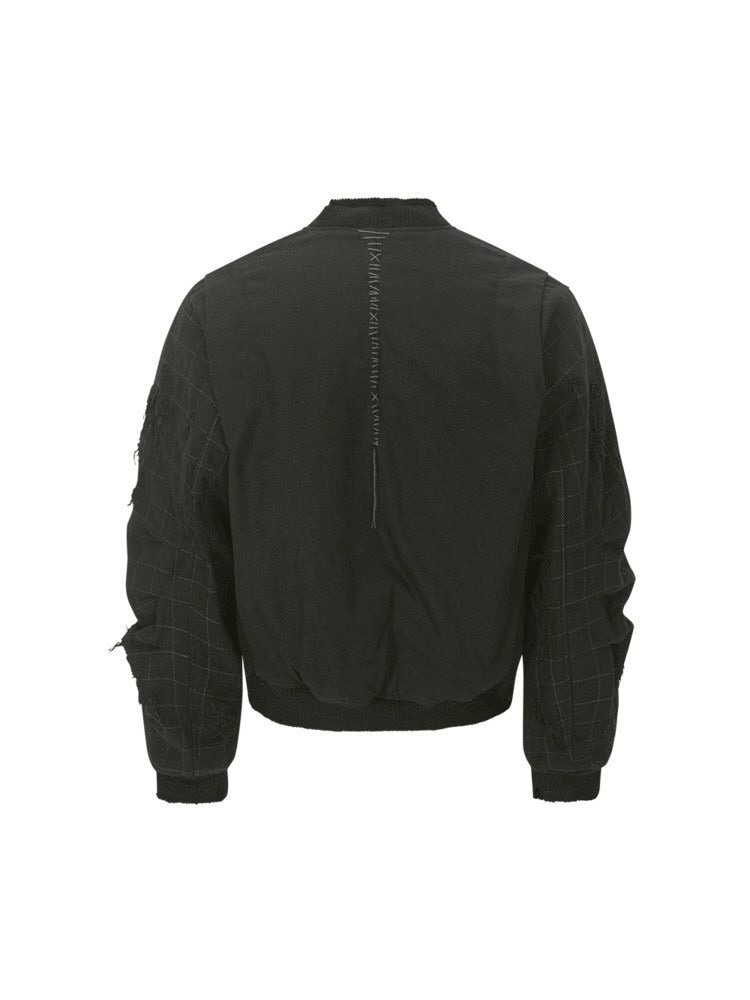 【SURGERY】surgery Scarline varsity jacket