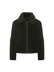 【SURGERY】Surgery sutured fur trimming jacket