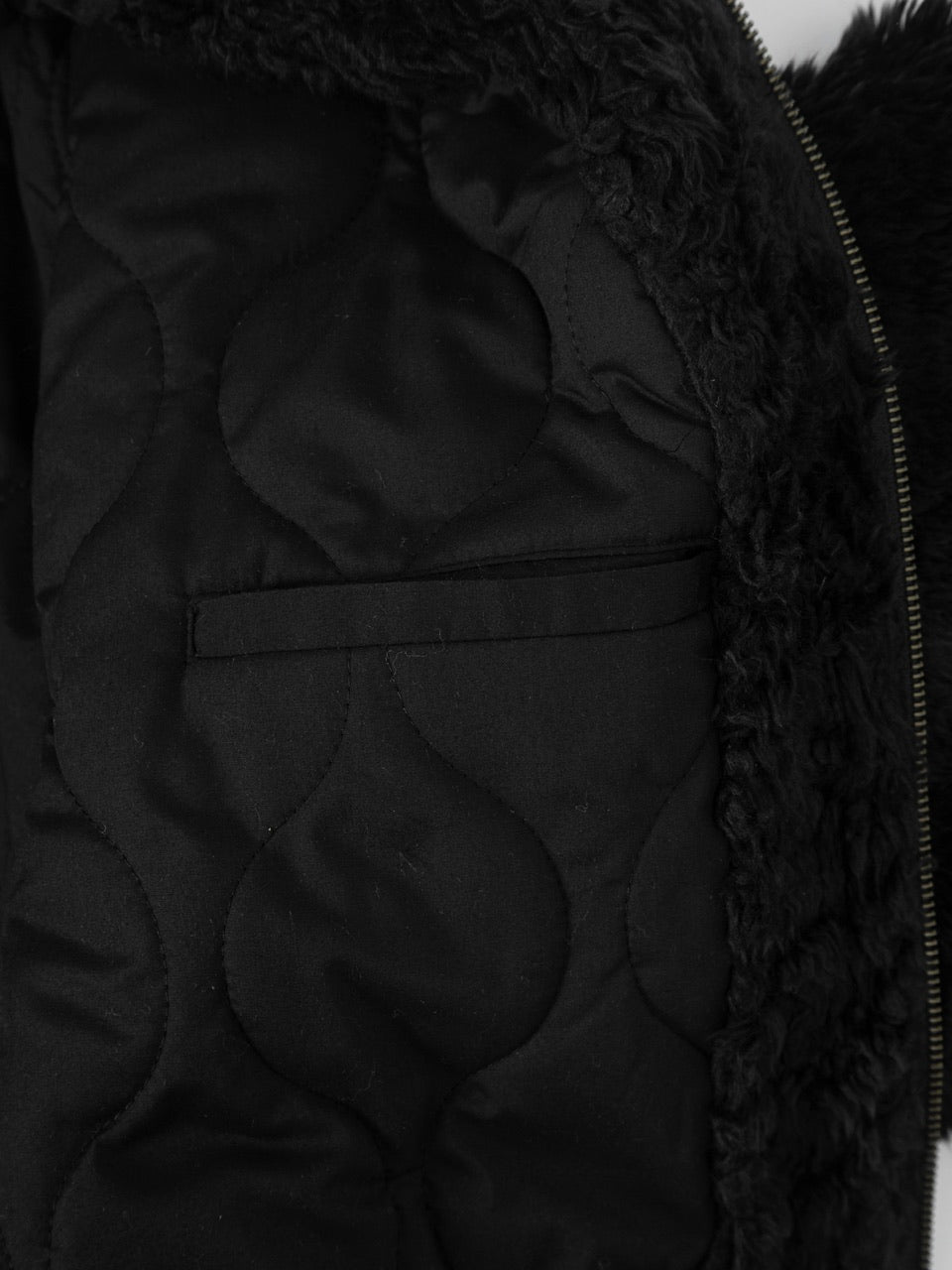 【SURGERY】surgery leather patch fur ma-1