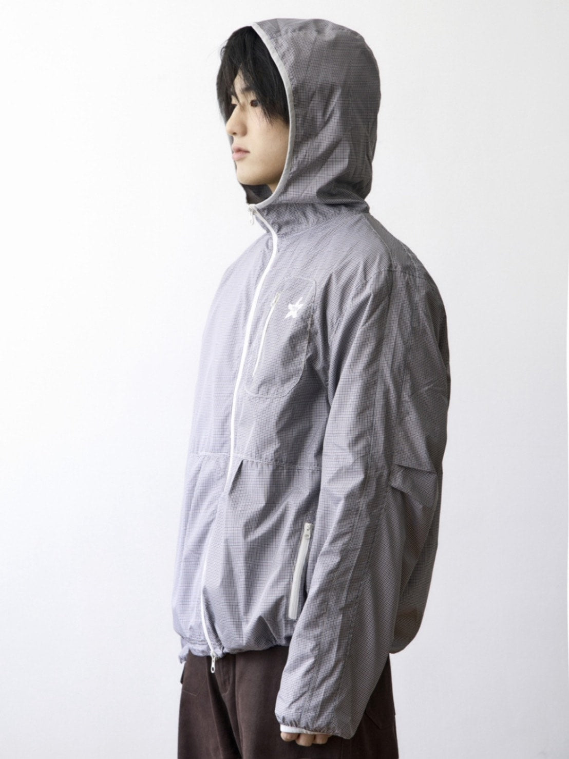 【THECOLDESTMOMENT】TCM starfish mini check windstopper